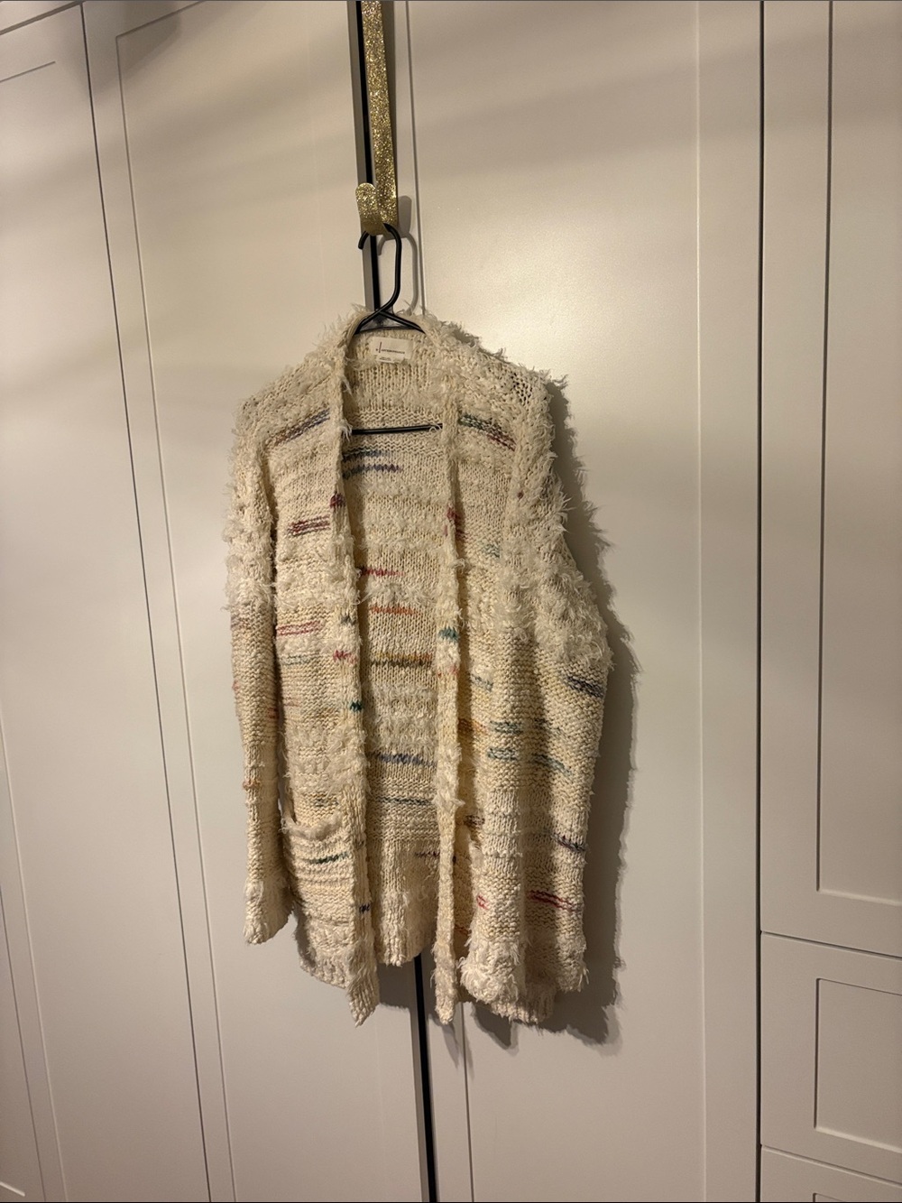 By Anthropologie cottagecore confetti cardigan